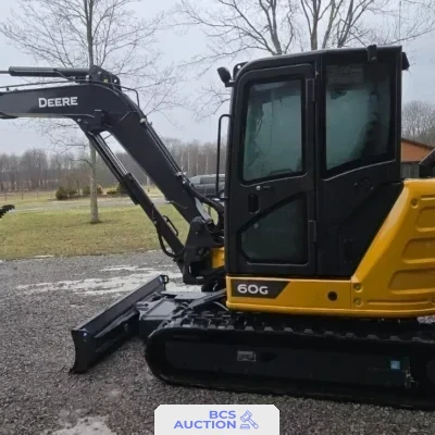 2022 John Deere 60G Hydraulic Excavator – NO RESERVE
